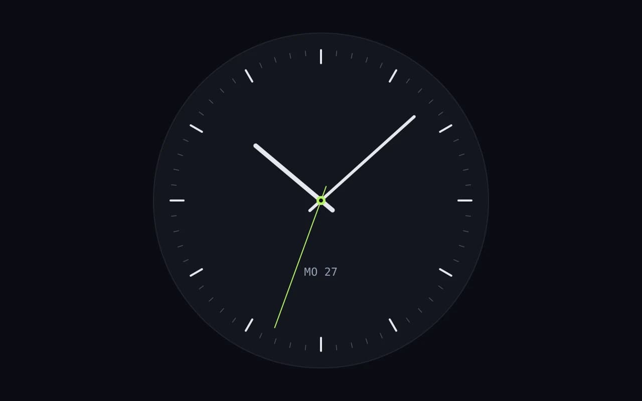 Schlicht Analog screenshot